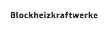 Blockheizkraftwerke