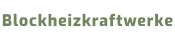 Blockheizkraftwerke
